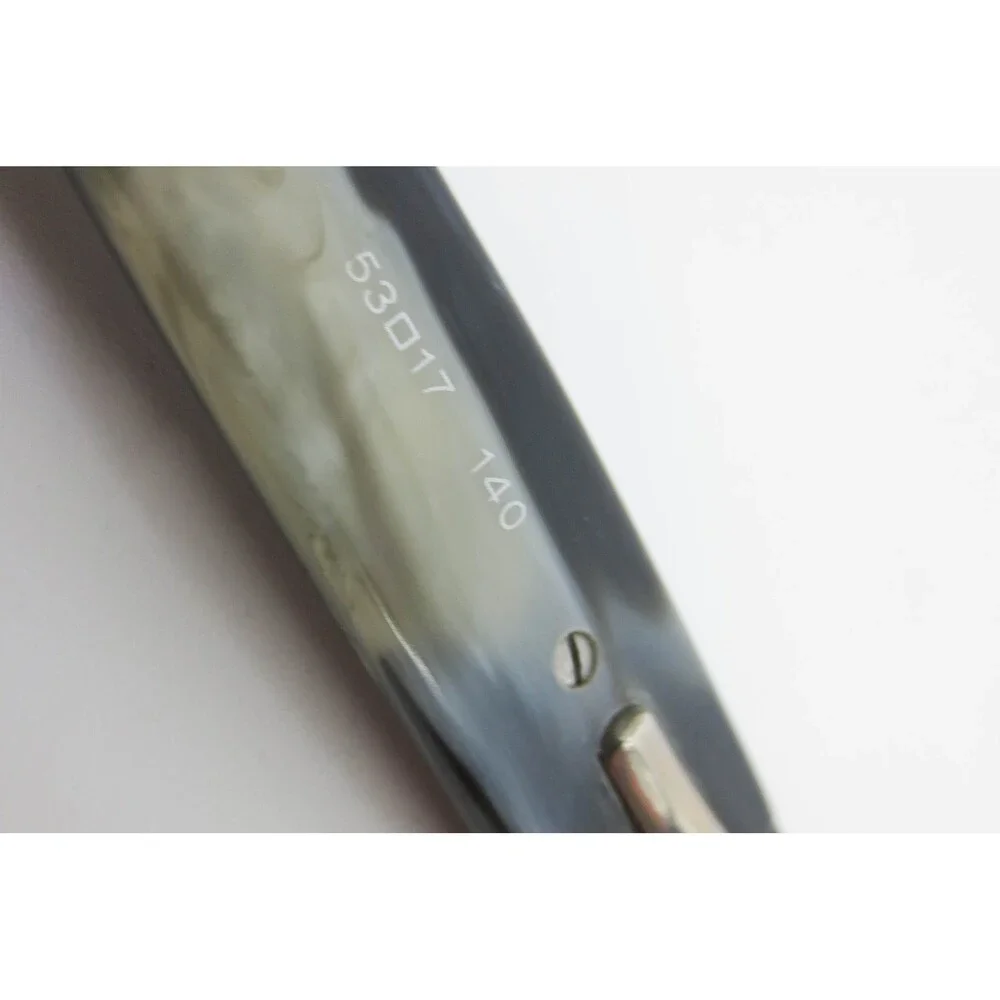 Bvlgari Rectangular Eyeglass Frames Black Grey Marble 53-17-140 Silver Logo